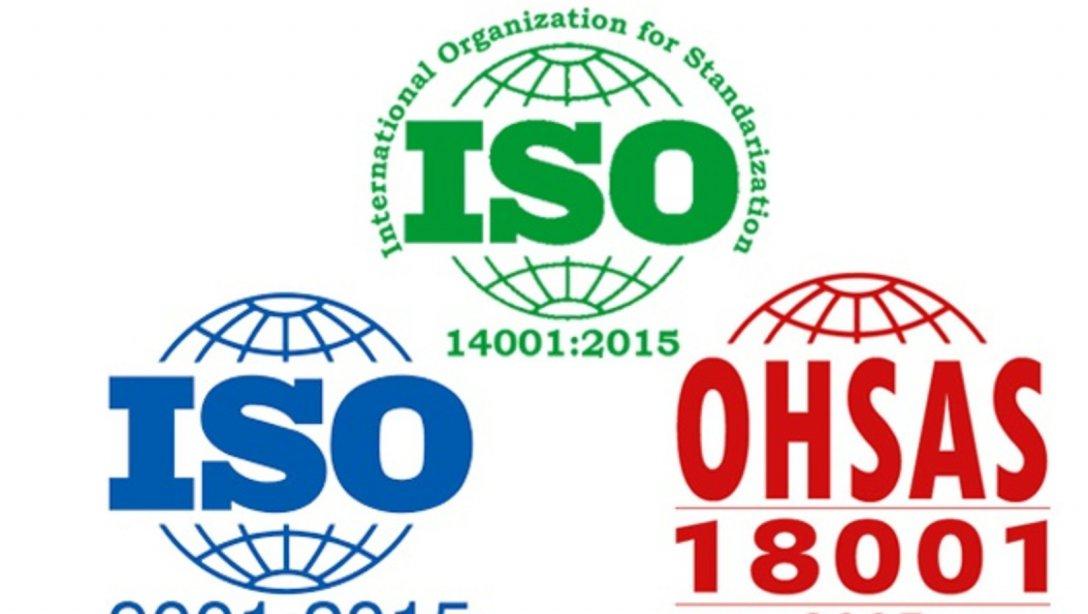 İş Sağlığı ve Güvenliği Yönetim Sistemi OHSAS 18001:2007 Sertifikası Alan Okulları Tebrik Ederiz.
